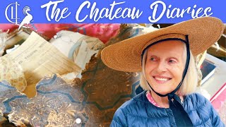 UNCOVERING the Chateau's Original 19th Century Interior Decoration!