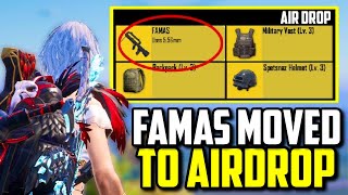 FAMAS AIRDROP WEAPON NEXT UPDATE?!? | PUBG Mobile