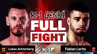 Lukas Achterberg Vs Fabian Lorito Full Fight K - 1 Cruiserweight