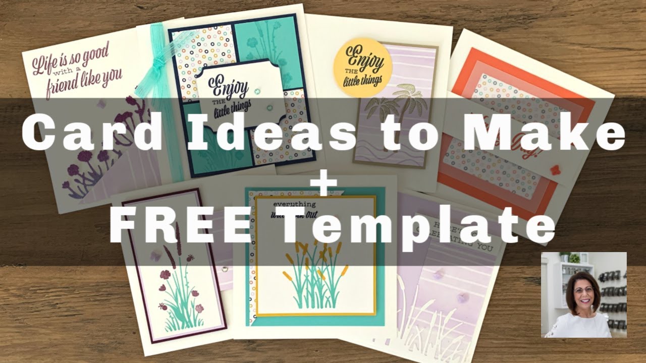 Card Ideas You'll Love + FREE Template with One Sheet Wonder Idea - YouTube