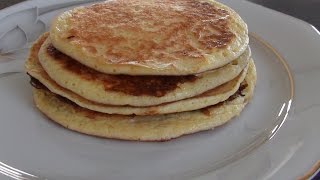 Pfannkuchen  - Carb low - mit gemischter Salat