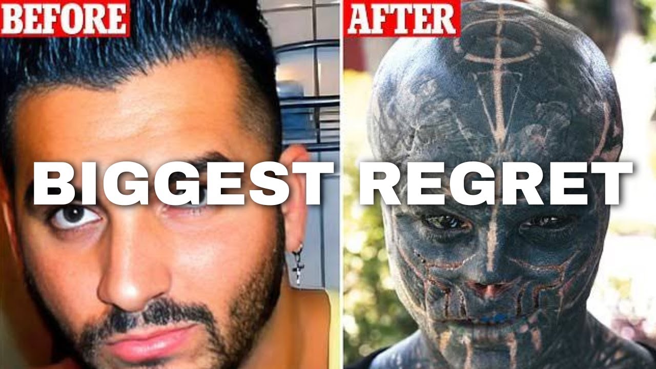 Black Alien👽 now highly regrets after doing this to his FULL Body ...
