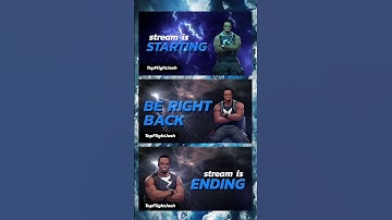 Custom Animated Twitch Overlays #animation  #esports #fiverrgig  #pubgmobile #twitch #streamdesign