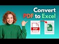 How to Convert PDF to Excel with Table on Mac and Windows | 2 Ways
