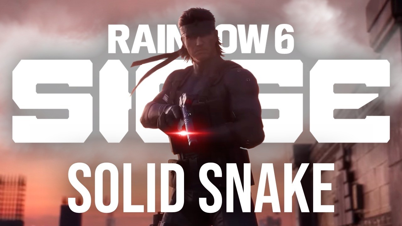 Solide Snake R6 RAINBOW SIX SIEGE - SOLID SNAKE REVEAL TRAILER (Castellano) (Oficial ...