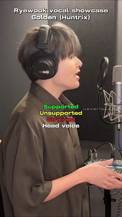 Ryewook — Golden (cover) #vocalshowcase #kpop #kpopvocalshowcase #huntrix #ryeowook #superjunior