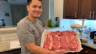 Buy Steak in Bulk to Save Your Time and Money ! (Costco Sirloin Steak )
