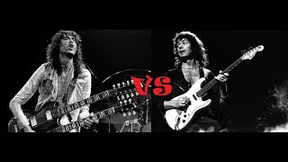 Jimmy Page vs Ritchie Blackmore chords