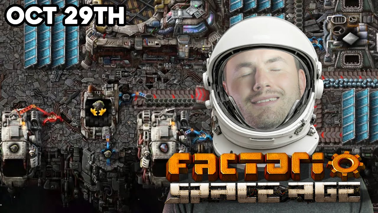 Space Age Factory Beginnings! - Factorio Space Age - YouTube