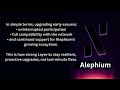 Alephium Full Node Upgrade Reminder