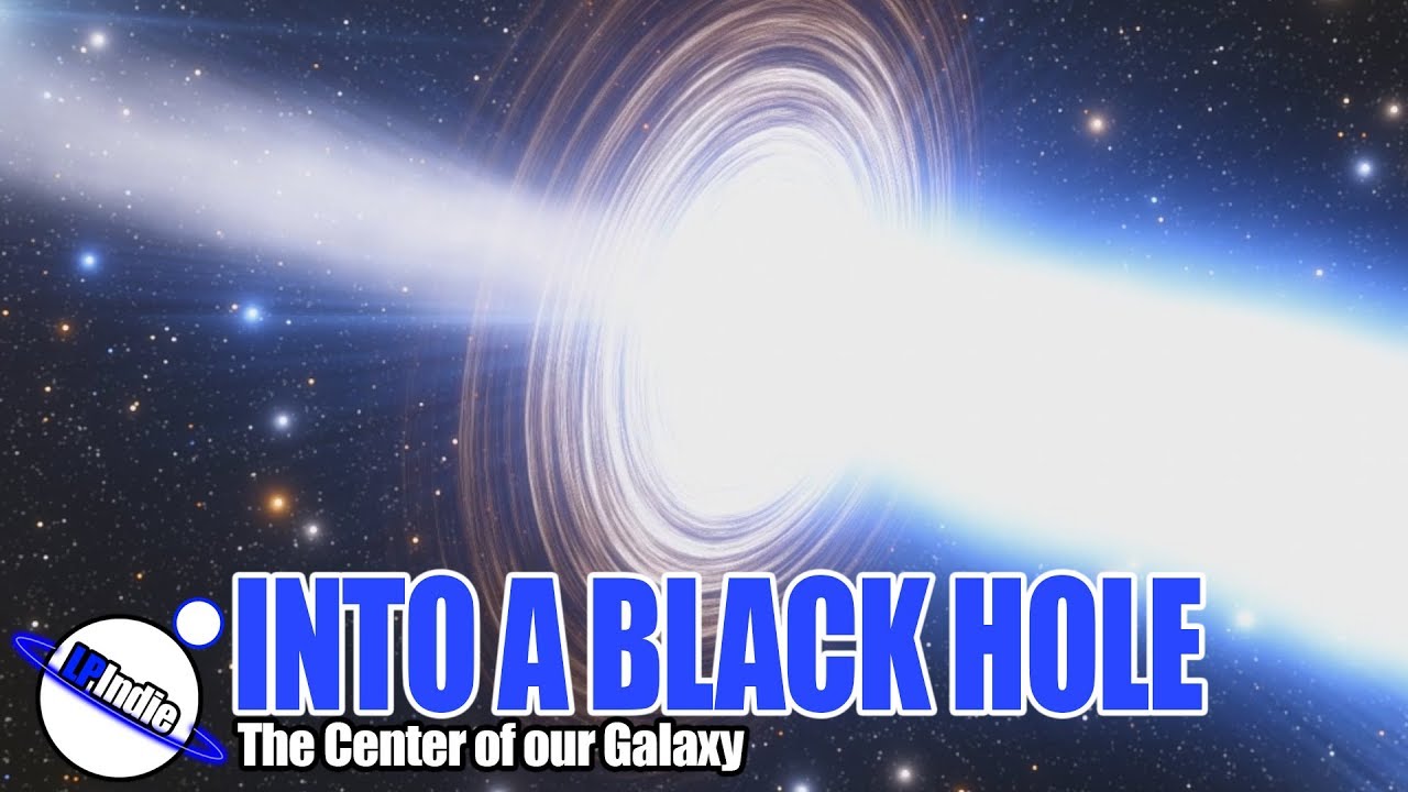 Into a black hole - SpaceEngine - The Center of our Galaxy - YouTube