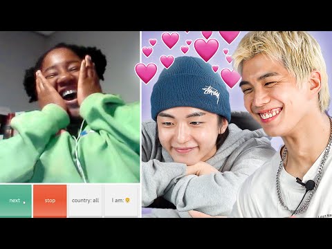 When Korean Boys Find Love on OmeTV & Omegle! (PRANK)| PEACH REACTION