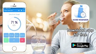 Water Reminder App  | Free Hydration App screenshot 4