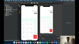 iOS – Calculator App - Part 1 - Create the app UI screenshot 1