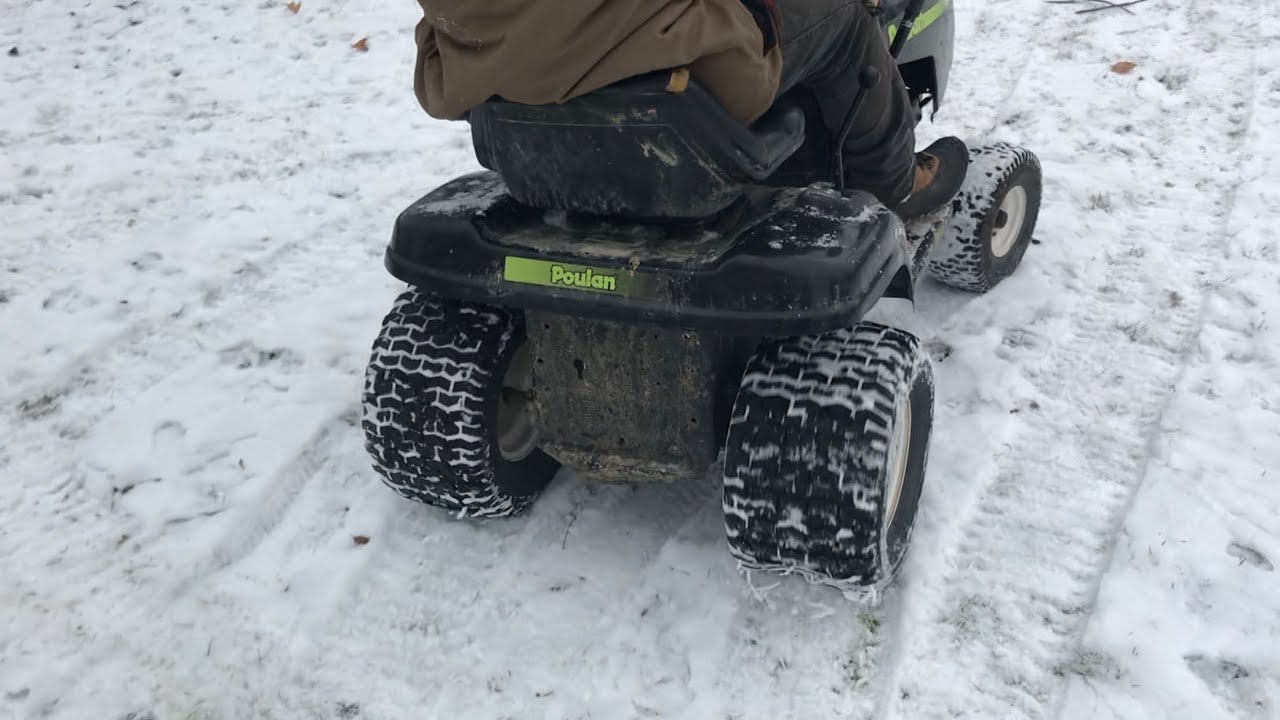 Lawn Tractor Tire Upgrades/Modification YouTube