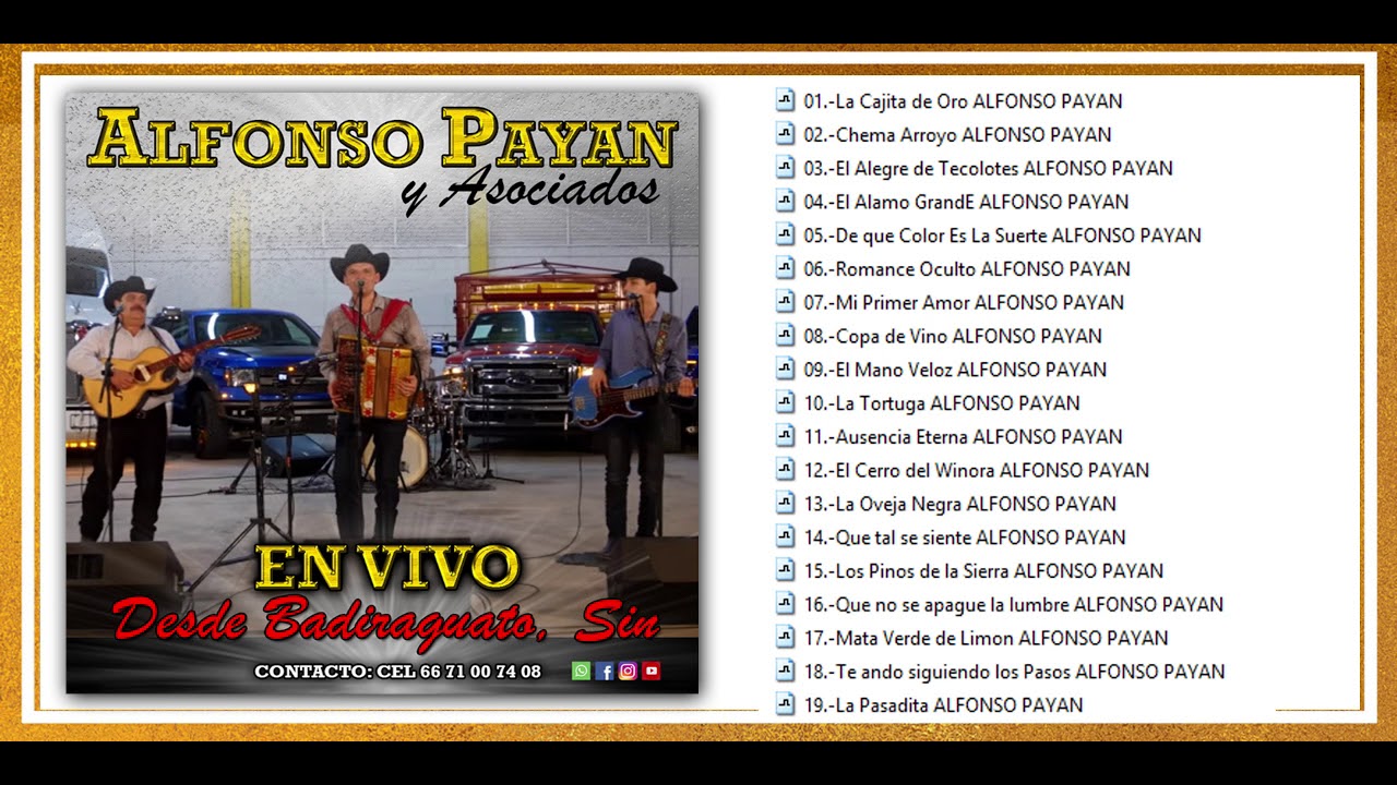 ALFONSO PAYAN Y ASOCIADOS EN VIVO