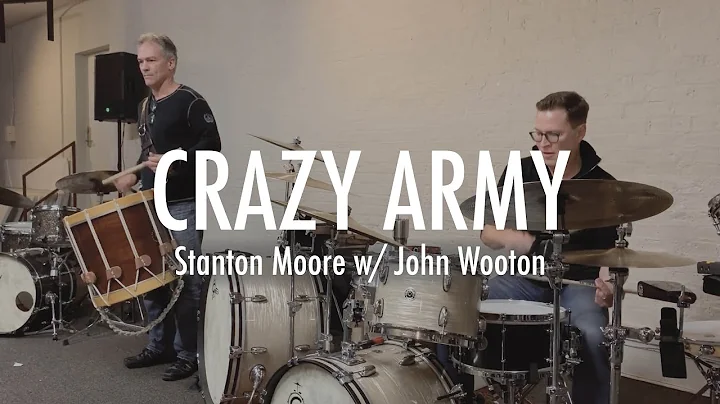 Stanton Moore - "Crazy Army" Snare Solo w/ John Wo...