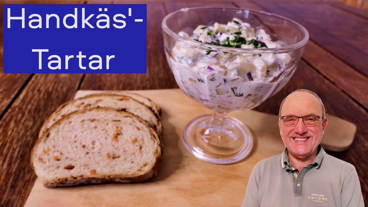 Handkäs-Tartar mit Rainer – Ein Genuss für Feinschmecker!