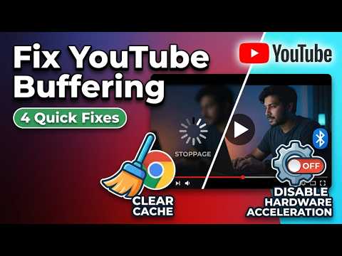 How to Fix YouTube Keeps Pausing or Buffering (2026) — Quick & Easy