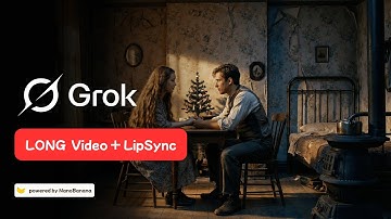 Create Long Video with Grok AI: Lip Sync & Created with Nano Banana Pro