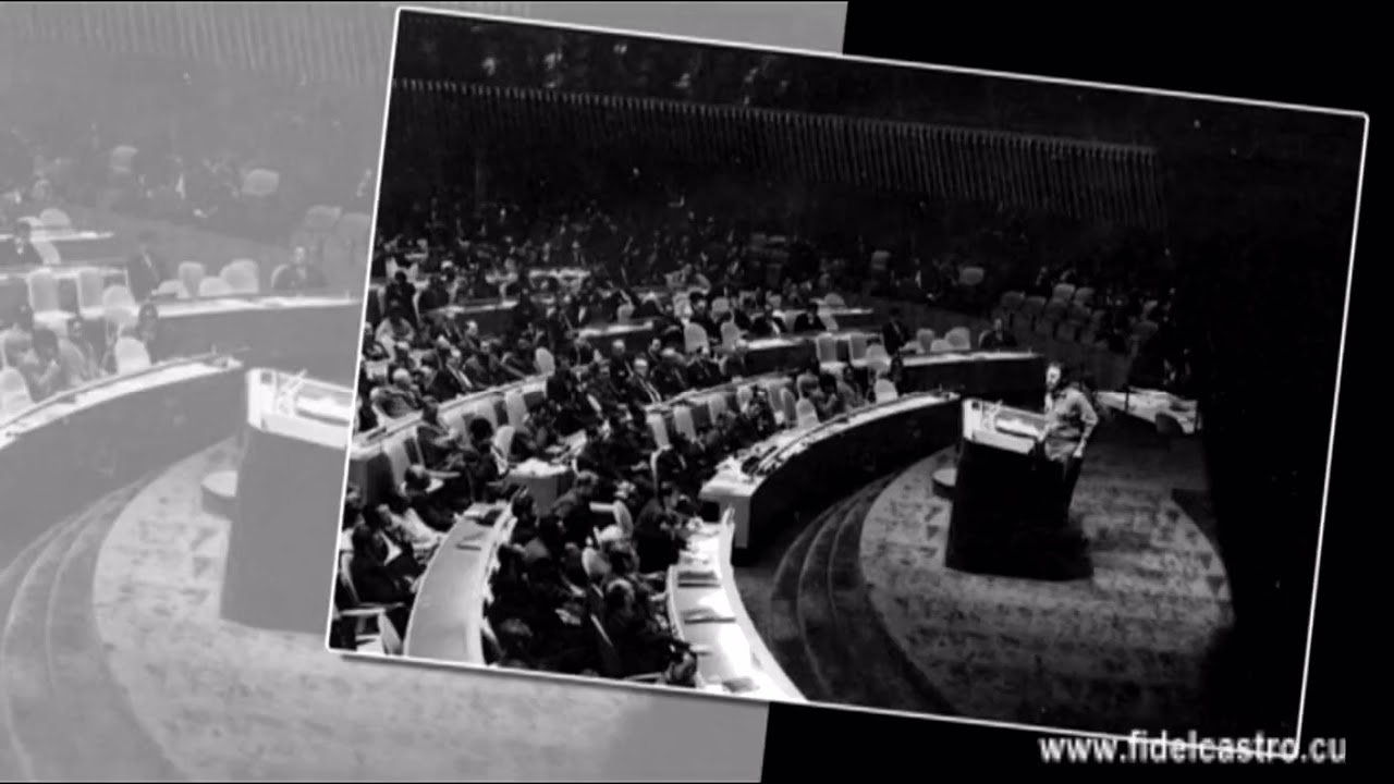 Histórico discurso de Fidel en Asamblea General de la ONU