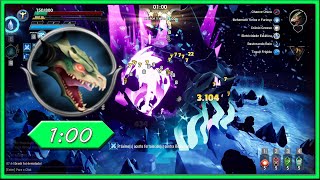1:00 Solo Strikers | Drask Dauntless Trials | Brasil