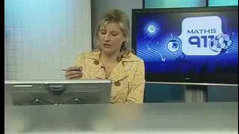 Maths911 live show: Grade 12 Calculus, Rate of change