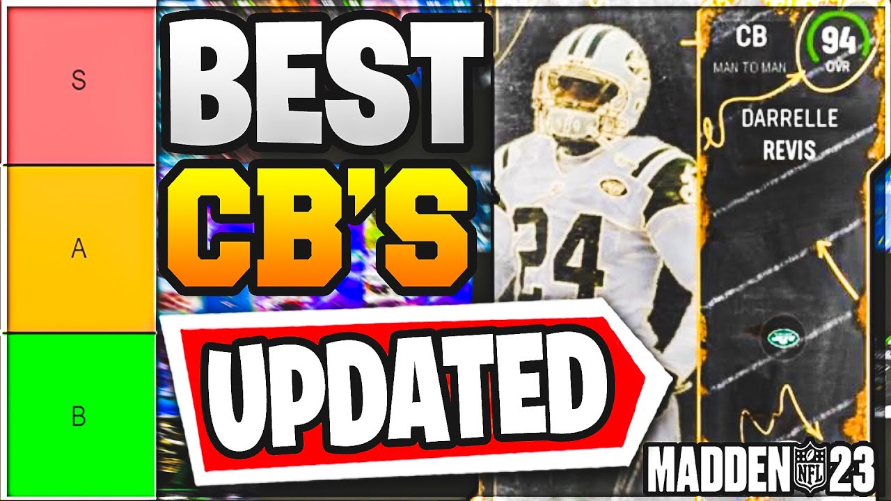 RANKING THE BEST CORNERBACKS IN MADDEN 23 ULTIMATE TEAM (BEST CB MADDEN 23) YouTube