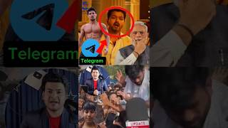 Telegram CEO's Statement & Thalapathy Vijay's Fans Active On NEET Paper ! #shorts #thalapathyvijay