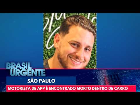 Motorista de aplicativo é encontrado morto dentro de carro em SP | Brasil Urgente