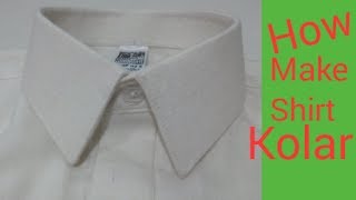 How to Make Shirt Collar Simple & Easy Method Urdu/Hindi