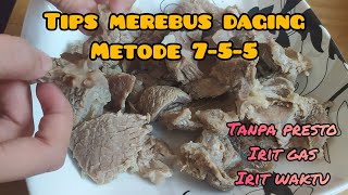 Rawon Komplit Metode 10.30.7 | Daging Super Empuk