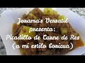 PICADILLO DE CARNE DE RES A LO BORICUA (RELLENO)