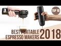 Top 10: Best Portable Espresso Maker and Coffee Machines of 2018