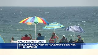 Sally's Adventures: Millions flocked to Alabama's beaches this summer