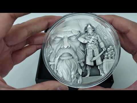 LPM Unboxing!! 2021 2oz Chad Pirates Ahoy Series - Blackbeard .999 Silver Antique High Relief Coin