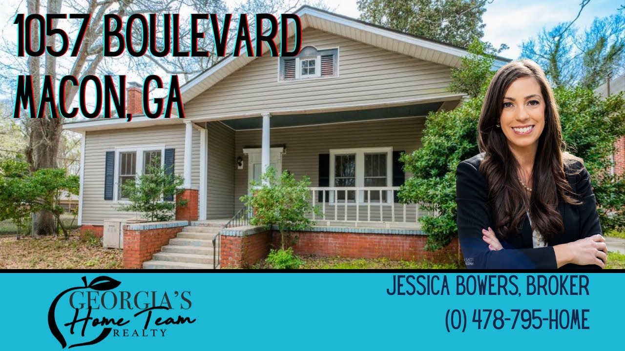 1057 Boulevard, Macon Ga Jessica Bowers Home Team Realty