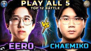 EER0 vs CHAEMIKO - DAY 1 - PLAY ALL 5 | Gladiator Championship Cup 4