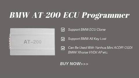 AT200 For BMW ECU Programming Tool Software Install Guide