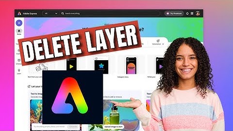 How to Delete Layer in Adobe Express 2025?