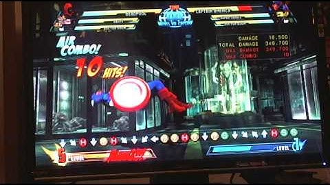 Deadpool Overhead combo.