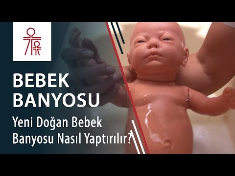 Yeni doğan bebek banyosu nasıl yaptırılır?