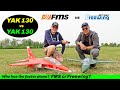 Which YAK 130 is Faster?  FMS vs Freewing Comparison