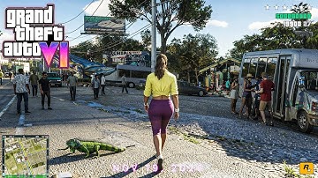 Grand Theft Auto VI Gameplay 2026 | GTA 6 Trailer 3 AI 4K Vice City Beach Edition
