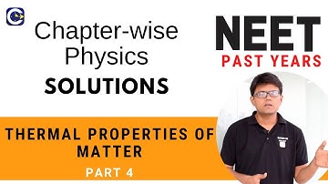 Past Year NEET Questions Physics-Thermal Properties of Matter-Part 4
