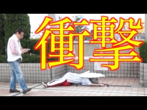 路上に翼の折れたおばあちゃんが倒れてる!!!!助ける？助け無い？