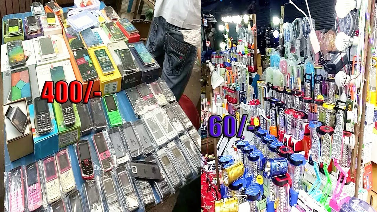 Chor bazaar Kolkata chandani chowk exploring cheap mobile, camera