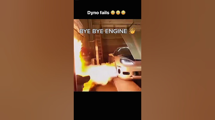 Dyno fail bye bye Engine 🔥