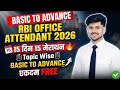 RBI Office Attendant Classes 2026 | RBI Office Attendant Previous Year Question Paper | Reasoning 3