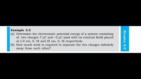 example 2.5 Physics class 12